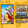Pixel Cross Stitch - Spring Pack 3