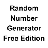 Random Number Generator Free Edition