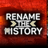 Rename the History