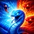 Simple Blue Snake Evolution