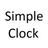 Simple Clock Screensaver