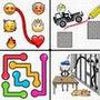 Single Line Draw: Mini Games