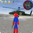 Spider Stickman Rope Hero Gangstar Crime
