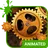 Steampunk 2 Animated Keyboard