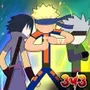 Stick Ninja - 3v3 Battle