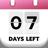 Vacation Birthday Countdown