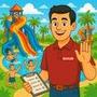 Water Park Supervisor Sim Game