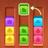 Woody Cube Sort: Color Puzzle