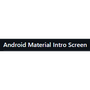 Android Material Intro Screen