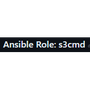 Ansible Role s3cmd