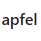 apfel