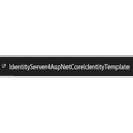 ASP.NET Core IdentityServer4 Identity