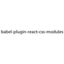 babel-plugin-react-css-modules