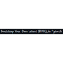 Bootstrap Your Own Latent (BYOL)