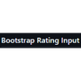 Bootstrap Rating Input