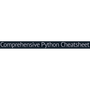Comprehensive Python Cheatsheet