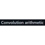 Convolution arithmetic