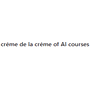 crème de la crème of AI courses