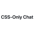 CSS-Only Chat