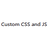 Custom CSS and JS