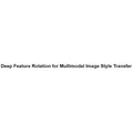 Deep Feature Rotation Multimodal Image