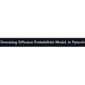 Denoising Diffusion Probabilistic Model