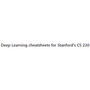 Deep Learning cheatsheets
