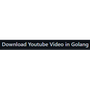 Download Youtube Video in Golang