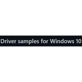 Driver samples for Windows 10