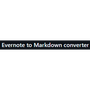 Evernote to Markdown converter