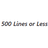 500 Lines or Less