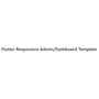 Flutter Responsive Admin Panel