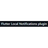 Flutter Local Notifications plugin