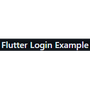 Flutter Login Example