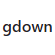gdown