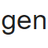 gen Go