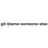 Git Blame Someone Else