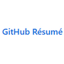 GitHub Résumé