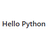 Hello Python