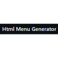 Html Menu Generator