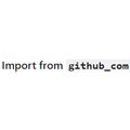 Import from github_com