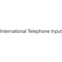 International Telephone Input