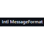 Intl MessageFormat