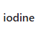 iodine