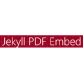 Jekyll PDF Embed