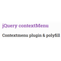 jQuery contextMenu plugin & polyfill