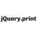 jQuery Print Plugin