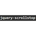 jquery-scrollstop