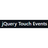 jQuery Touch Events