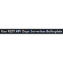 Koa REST API Oops Serverless Boilerplate